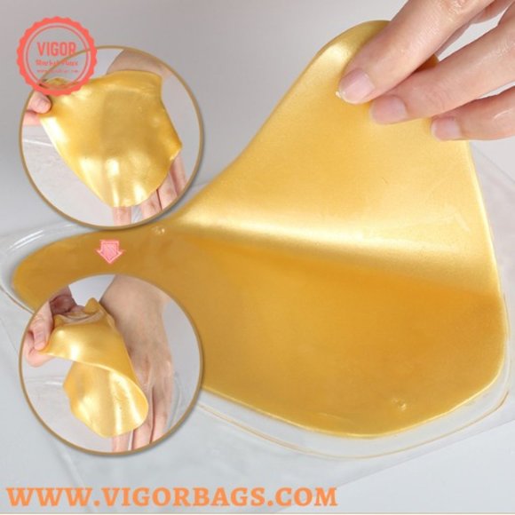 Hydrogel Gel Anti Wrinkle Gold Collagen Decollete Chest Pad - Picture 5 of 11